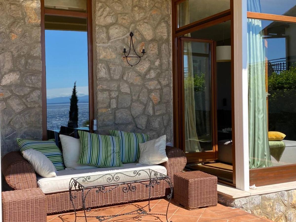 Villa Lovran - 150M To The Beach - Infinity Pool - Incredible Sea View - Fitness Room 外观 照片