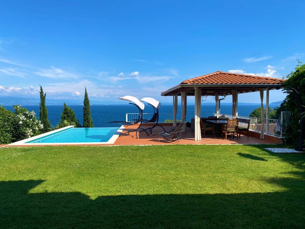 Villa Lovran - 150M To The Beach - Infinity Pool - Incredible Sea View - Fitness Room 外观 照片