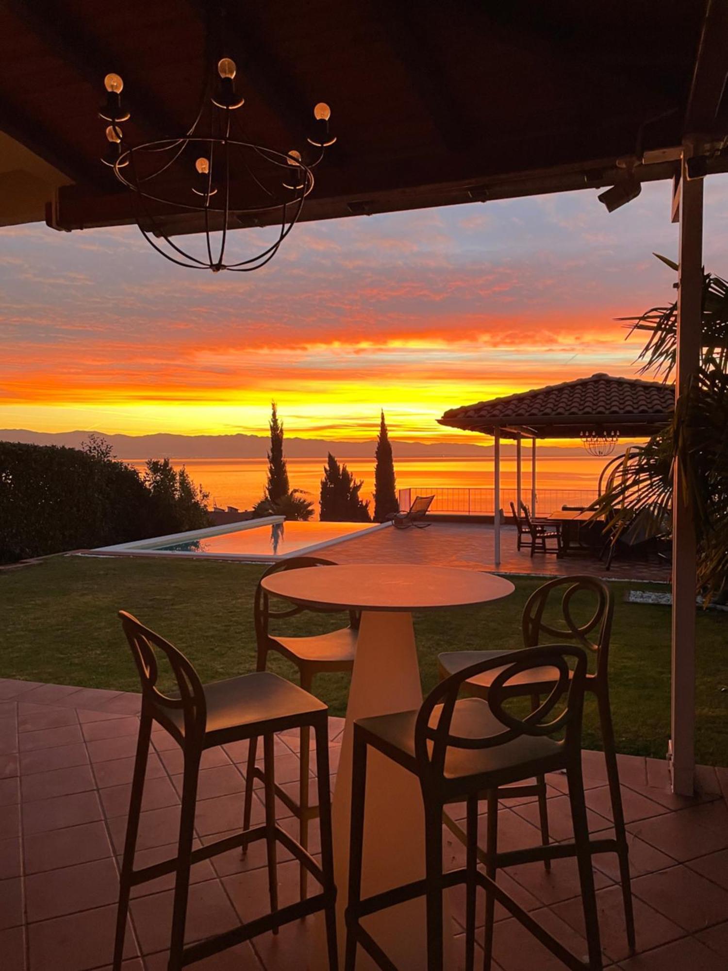 Villa Lovran - 150M To The Beach - Infinity Pool - Incredible Sea View - Fitness Room 外观 照片