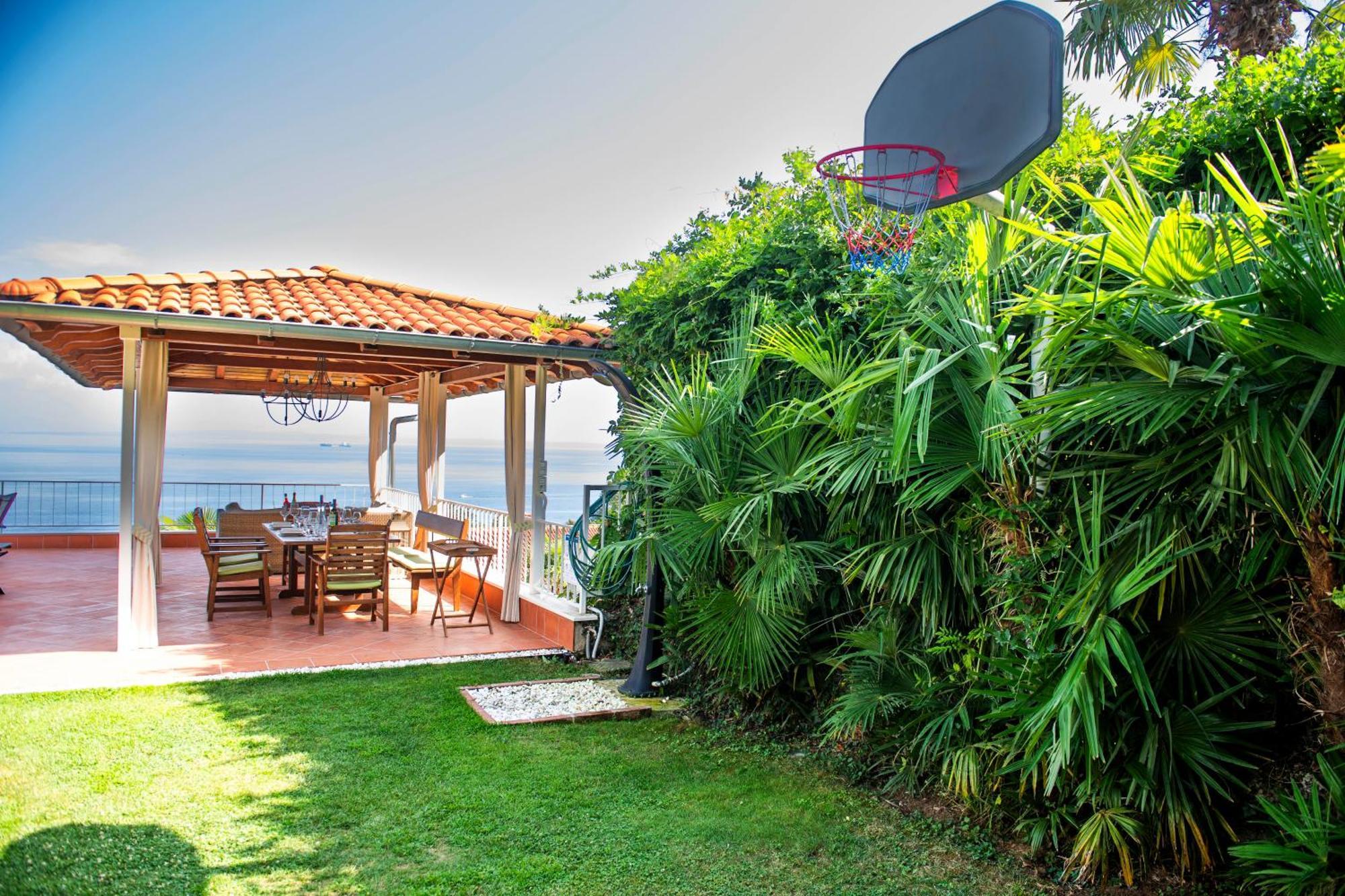 Villa Lovran - 150M To The Beach - Infinity Pool - Incredible Sea View - Fitness Room 外观 照片